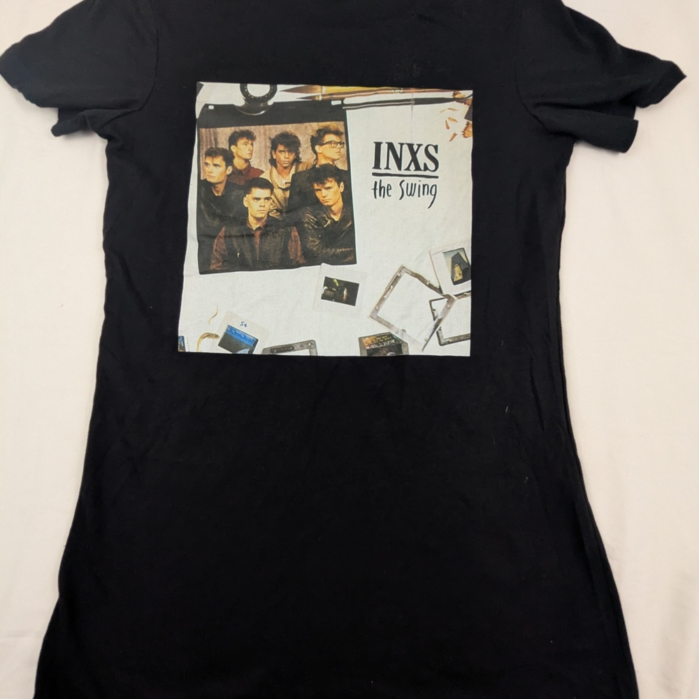 INXS The Swing Black T-Shirt Large